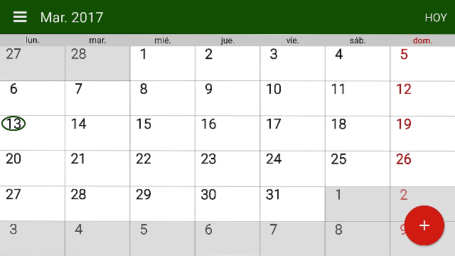 calendario laboral 2017